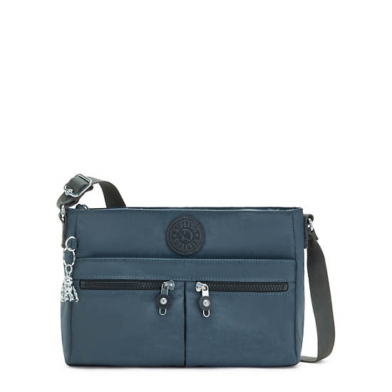 Kipling New Angie Crossbody Bags Nocturnal Grey | CA 1194MQ